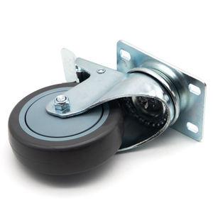 Ruedas de acero de alta calidad y confiables para carros, kit completo de montaje, protección del suelo y movimiento suave y silencioso para estanterías de almacenamiento - Product Image 3