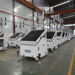 Torre de Iluminación Solar Móvil Independiente y <span class=keywords><strong>Remolque</strong></span> LED - Luces de Inundación para Exteriores para Construcción, <span class=keywords><strong>Alquiler</strong></span> y Sitios Mineros - Product Image 6