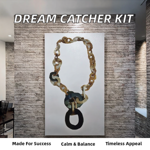 Atrapasueños Pulidos Hechos a Mano al por Mayor, Suministros para Manualidades con Plumas de Material Orgánico - Tema de Ángel - Product Image 2