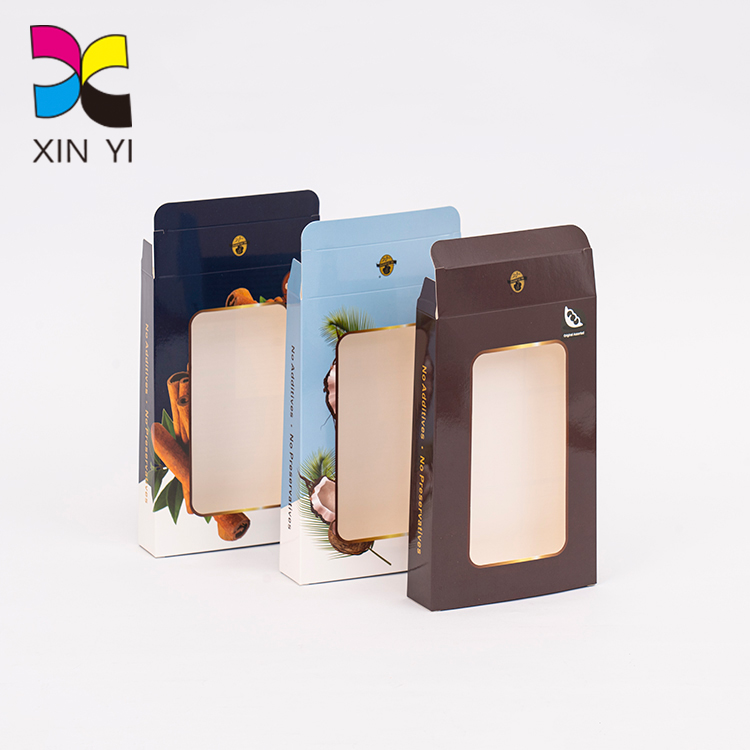 Wholesale factory custom paper box Nuts Kernels package paper noodle box