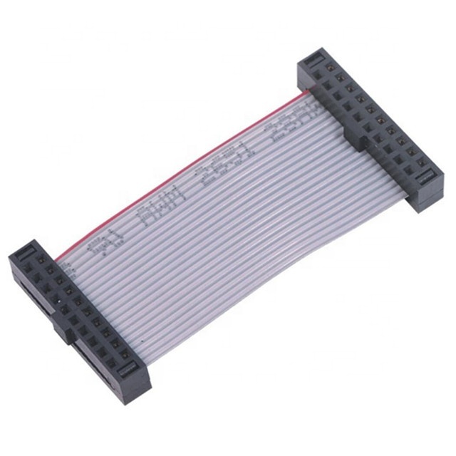 1.27mm 20P Idc Connector to 1.27mm IDC / FC 2678 30AWG Flexible Flat Ribbon Cable