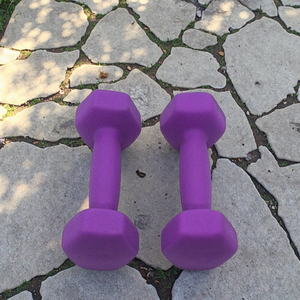 Гантели из ПВХ для домашних тренировок – прочные, с возможностью нанесения логотипа, варианты веса от 1 до 5 кг - Product Image 2