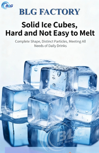 Máquina de Hielo en Cubos Grandes BLG de 100kg, 200kg, 400kg para Whisky, Uso en Bares y Hoteles, Hielo en Cubos Grandes Tipo Aerosol - Product Image 4