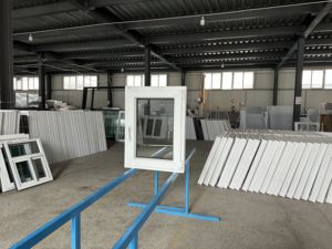Fenêtre à battant en PVC UPVC de conception moderne personnalisée en usine avec écran magnétique Double <span class=keywords><strong>vitrage</strong></span> <span class=keywords><strong>isolation</strong></span> thermique et étanche - Product Image 6