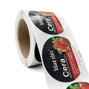 Tùy Chỉnh Vòng Vinyl Không Thấm Nước Sticker Dính Nhãn Dán Thực Phẩm Jar Nhãn Nước Giải Khát Chai Dán Container Bao Bì - Product Image 3