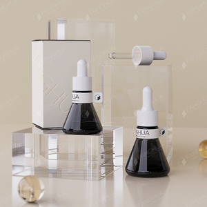 Newest Serum <strong>Bottle</strong> Packaging 15ml <strong>30ml</strong> Cosmetic <strong>Glass</strong> Container Unique Shape For Dropper <strong>Bottle</strong> With Box - Product Image 3