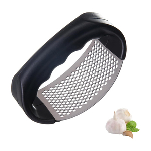 Ustensiles de cuisine : Hachoir manuel multifonction en acier inoxydable, presse-ail, broyeur et écraseur de noix, hachoir premium écologique - Product Image 1