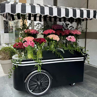 Chariot à bonbons en métal personnalisé, chariot mobile pour l'affichage de fleurs, pour décorer élégamment les mariages et les anniversaires
