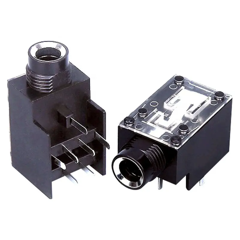 CK6.35-206 7pin 1/4 ''Kunststoff weibliche audio jack buchse stecker