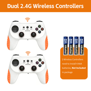 2026 Newest Design X10 Pro 128G 50000+ Game 4K Game Stick 3D HD Retro Video Game <strong>Consoles</strong> Wireless Controller TV <strong>Emulator</strong> - Product Image 6
