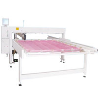 Machine à coudre matelassée Qinyuan à bras long, à une aiguille, informatisée, à tête unique, pour matelas et couettes