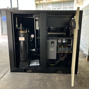 Compresseur d'air à vitesse variable Ariking, économie d'énergie, bon prix, 60HP 45KW 7-10Bar 2.04-6.8m3/min PM, pour machine de transformation des aliments - Product Image 3