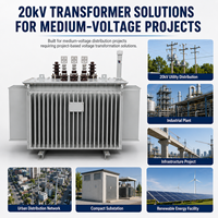 Transformador de Distribución Trifásico Sumergido en Aceite S11-M 20kV 30-2500kVA 50/60Hz