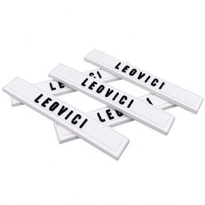 Étiquette de vêtement en PVC personnalisée, étiquette en PVC 2D, logo en relief, étiquette en caoutchouc silicone à coudre - Product Image 3