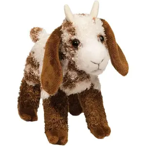 CPC pabrik kustom hewan kecil Pertanian mewah lembut hadiah Natal untuk anak-anak kambing mainan binatang mewah