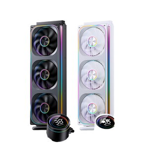 JONSBO TH360 ATX Full Tower Plastic Integrated Water-Cooled Digital Display ARGB <b>Computer</b> CPU <b>Fan</b> Union TH240 Water-Cooled Stock - Product Image 1
