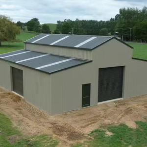 Offre Spéciale d'atelier Low Cost maisons conteneurs ferme structure en acier hangars stockage extérieur fibre de verre maison préfabriquée - Product Image 4