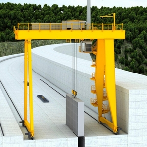 Đường sắt gắn giàn cần cẩu giàn Loại chùm nâng 30 tấn ~ 100 tấn cho xây dựng đường 40 tấn đánh giá động cơ động cơ mang bánh răng - Product Image 5