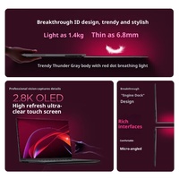 ThinkPad X9-14 Aura AI Yuanqi Edition Laptop Layar Sentuh Ultra-Tipis Baru Prosesor Intel Core Ultra 7 Windows 11 120Hz 2880x1800