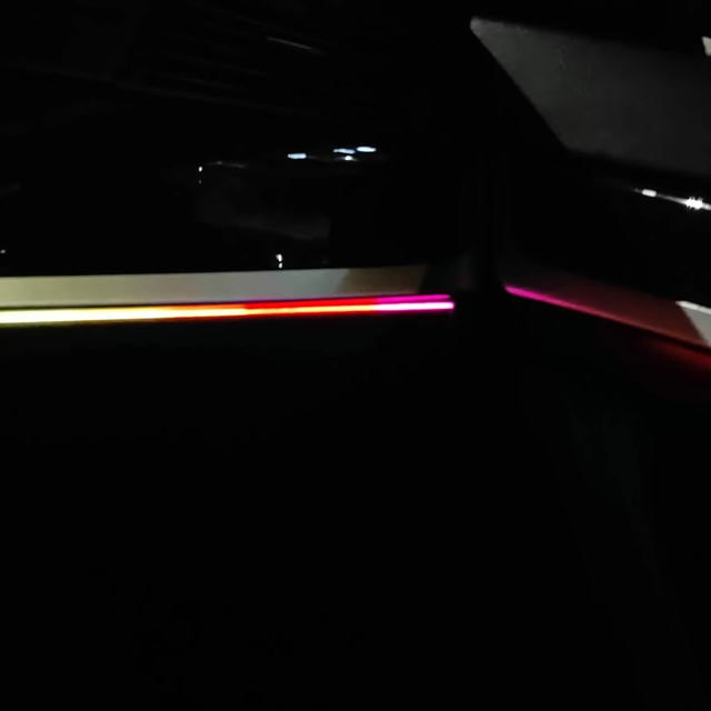18 in 1 RGB Led Decoration Symphony Atmosphere Light for Car Interior Light LED Strips RGB LED Ambient Lighting