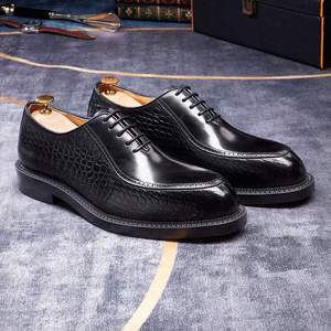 Zapatos Formales de Negocios para Hombre, Diseño Cómodo que Aumenta la Altura, Impermeables y Transpirables para Uso en Exteriores, Bodas y Ocio - Product Image 4