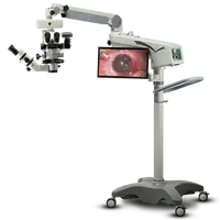 SM-2000L Grosir Mikroskop Teropong Elektronik Mikroskop Mata Olympus Mikroskop Bedah untuk Rumah Sakit