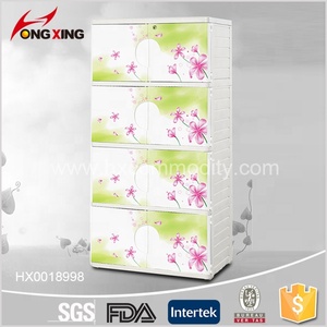 4 de plástico grande del paño del bebé organizador del cajón - Product Image 2