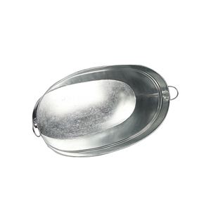 Hielera Ovalada Grande Galvanizada Personalizada, Contáctenos para Obtener el <span class=keywords><strong>Precio</strong></span> de Fábrica - Product Image 3