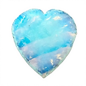 High Quality Wholesale Natural Agate & Opal <b>Crystal</b> Heart Arrowhead Crescent Moon Semi-Precious Stone Crafts - Product Image 1