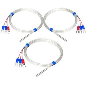 <span class=keywords><strong>Pt100</strong></span> Watervloeistofgas Temperatuursensor Flexibele Kabel <span class=keywords><strong>Pt100</strong></span> <span class=keywords><strong>Rtd</strong></span> Platina Temperatuursensor Met Roestvrijstalen Cartridge - Product Image 1