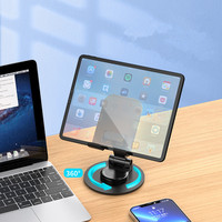 Support de téléphone portable pliable et rotatif en ABS et métal, nouveau style, pour la maison, le bureau, la voiture, le bureau, support de téléphone portable
