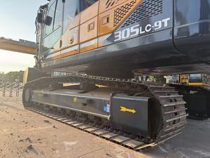 Excavatrice sur chenilles Hyundai 305LC 9T jaune, hydraulique, pour travaux de construction, machine lourde sur chenilles - Product Image 5