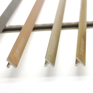 Bande métallique décorative de type T pour <span class=keywords><strong>les</strong></span> joints de dilatation de sol - Product Image 2