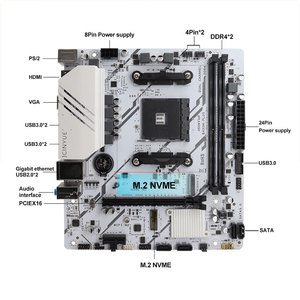 Jginyue B450M-PLUS <span class=keywords><strong>DDR4</strong></span> Máy tính để bàn chơi Game Bo mạch chủ mới đôi kênh bộ nhớ Sata giao diện ổ cứng - Product Image 6