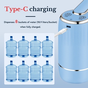 OEM ODM Hot Sale Smart Automatic Water <b>Pump</b> USB Rechargeable Portable <b>Bottle</b> Water <b>Dispenser</b> - Product Image 5