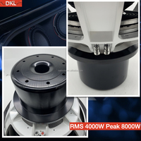 Subwoofer Autoradio Néodyme 18 Pouces Compétition RMS 4000W, Haut-Parleur de Basses Puissant 18" 8000W SPL Max, Subwoofer Voiture