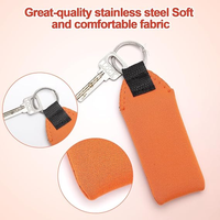 Porte-clés flottant personnalisé en néoprène pour bateau, pendentif flottant pour clés, porte-clés étanche en mousse pour sports nautiques