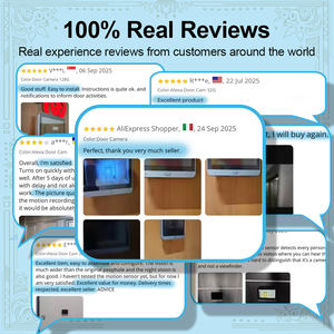 Mirilla Digital Inteligente Tuya Smartlife WiFi de 3MP con Batería, Mini Cámara Espía con Pantalla de 4.3 Pulgadas, Audio Unidireccional, Timbre de Seguridad, Cámara de Ojo de Gato - Product Image 6