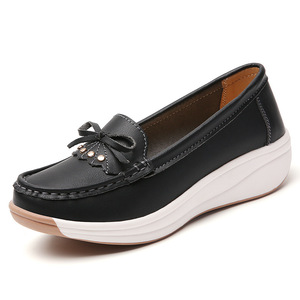 Mocasines <span class=keywords><strong>de</strong></span> PU <span class=keywords><strong>para</strong></span> <span class=keywords><strong>Mujer</strong></span>, Zapatos Planos, Transpirables, Antideslizantes, Punta Cerrada, Casuales <span class=keywords><strong>de</strong></span> Oficina, Zapatos <span class=keywords><strong>de</strong></span> Plataforma <span class=keywords><strong>para</strong></span> <span class=keywords><strong>Caminar</strong></span>, Personalizables - Product Image 3