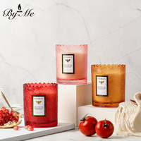 Vela Aromática con Borde de Encaje y Relieve, Regalo Creativo para el Hogar, Sin Humo, Fragancia Limitada para Navidad, Logotipo Personalizado OEM/ODM