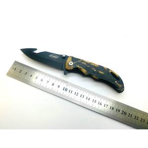 In acciaio inossidabile tipo materiale utility campeggio tattico esterno sopravvivenza caccia coltello tascabile pieghevole - Product Image 2