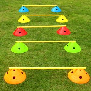 Conos de Fútbol Ranurados de 30cm, 105g, Marcadores de Entrenamiento con Orificios, Obstáculos de Agilidad, Práctica de Fútbol, Resistentes al Viento, Material PE Duradero - Product Image 2