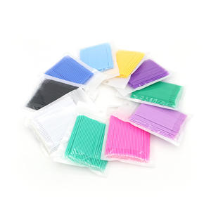 100支一次性微型刷牙科微型刷涂抹器睫毛延伸微型涂抹器沙龙微型刷 - Product Image 6