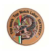 Patchs en caoutchouc souple personnalisés avec logo de marque, à fixation auto-agrippante, imperméables, lavables, durables, de haute qualité, vente en gros d'usine