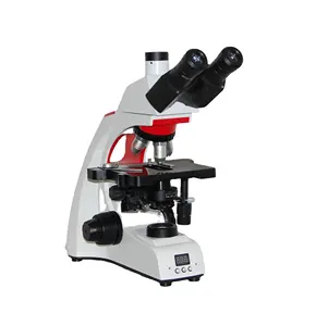 Phenix BMC303-W 1600x mikroskop biologi trinokular sperma panggung termostatik medis Digital profesional