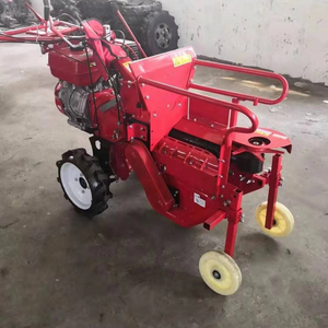 Máquina Compacta Roja de Una Sola Hilera para Desgranar Maíz con Motor y Manillares Plegables - Product Image 5