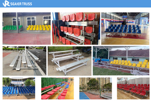 Asientos para Estadios de Fútbol al Aire Libre, Gradas para Canchas de Fútbol, Bancos con Andamios, Sillas para Gradas, Asientos para Tribunas de Estadios - Product Image 2