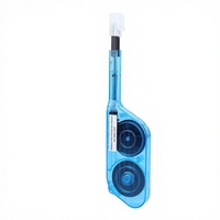 Stylo de nettoyage de fibre optique de haute qualité, un clic, SC FC ST LC MU, outil 800+ fois