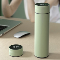 Botella de agua inteligente de acero inoxidable, vaso térmico a granel con pantalla Led de temperatura, barata, especial, nueva