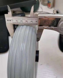 ล้อโฟม PU ขนาด 8 นิ้ว แบบไม่ต้องเติมลม ล้ออะไหล่ 8x2.50-4 ล้อแบบไม่รั่วซึม - Product Image 2